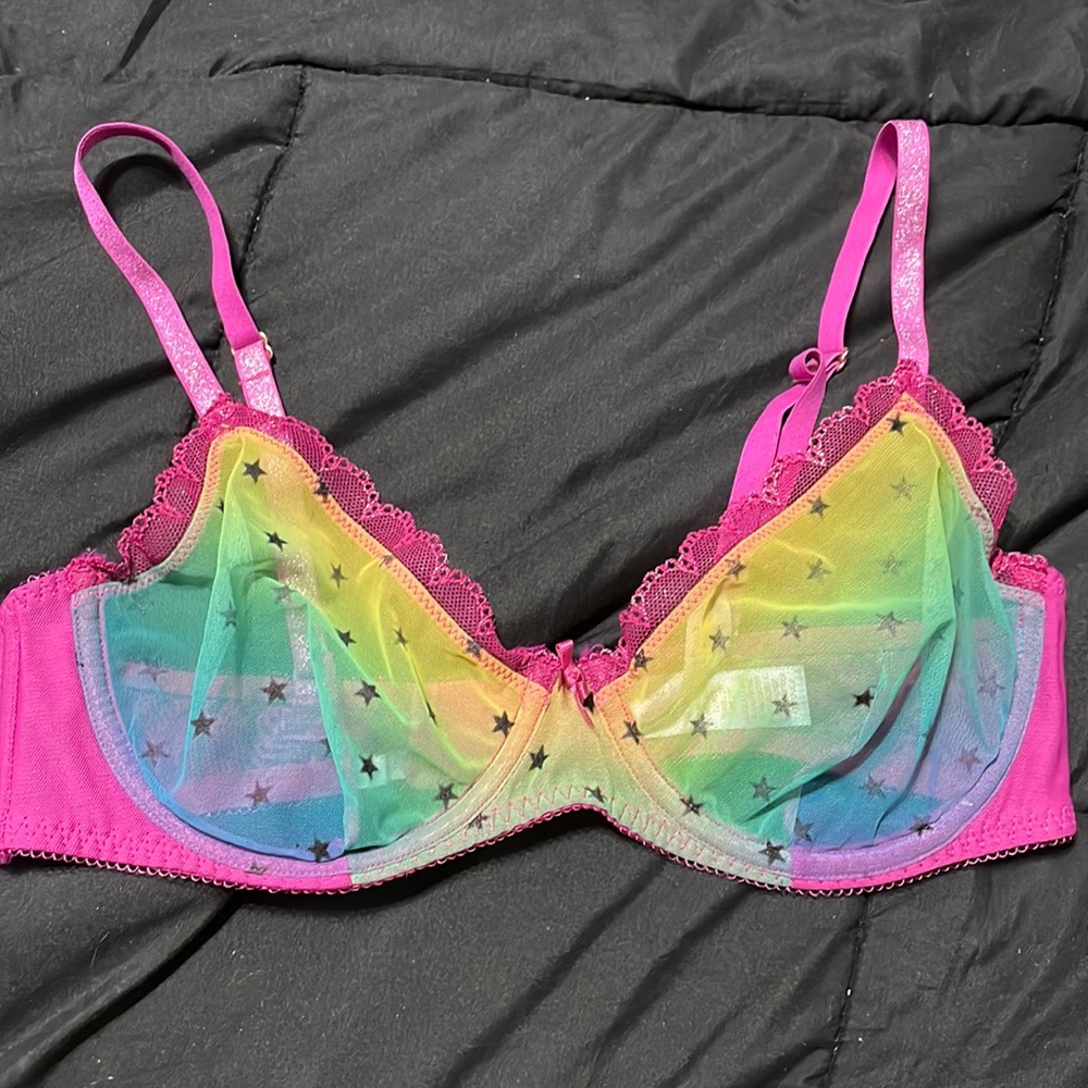 Savage X Fenty Rainbow Star Bra